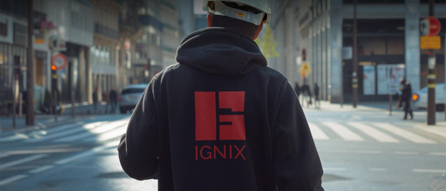 Superkraft cases - Ignix - Ignix hoodie with logo